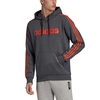 Linear Cotton Mix Hoodie