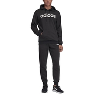 Linear Cotton Mix Tracksuit with Hood