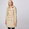 Long Belted Trench Coat