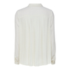 Long-Sleeved Blouse with Pleated Back