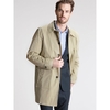Men’s Cotton Raincoat with Pockets and Chambray Lining