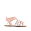 Metallic Pink Sandals
