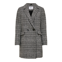 Mid-Length Buttoned Coat