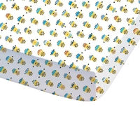 Minions Paradise 100% Cotton Printed Fitted Sheet