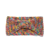 Multi-Coloured Knitted Headband