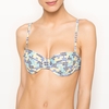 Multi-Coloured Polka Dot Full Cup Bikini Top