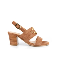 Olalia Suede High-Heeled Sandals