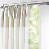 Osmain Pure Cotton Tie Top Single Voile Panel