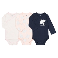 Pack of 3 Newborn Organic Cotton Bodysuits,  Prem-2 Years