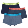 Pack of 3 Stretch Cotton Hipsters