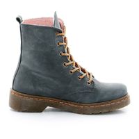 Patin Lace-Up High Ankle Boots