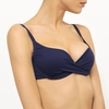 Plain Push-Up Crossover Twisted Mix and Match Bikini Top