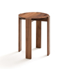 Pokhara Solid Walnut End Table