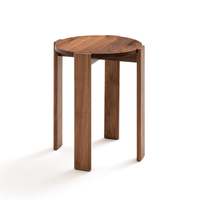 Pokhara Solid Walnut End Table