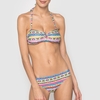 Printed Bandeau Bikini Top