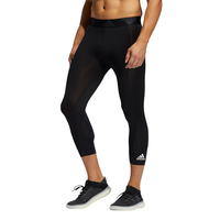 Recycled Cropped Sports Tights with Logo Print
