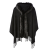 Scarf with Faux Fur Trim