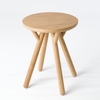 SCARLATIN Solid Oak Stool/Bedside Table
