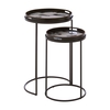 Set of 2 Minimal Style Nesting Tables