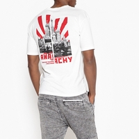 Slogan T-Shirt with Print on Back