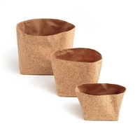 Soft Cork Storage Boxes (set of 3)
