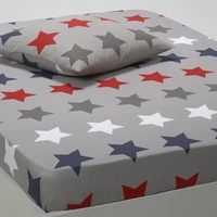Stars Cotton Fitted Sheet