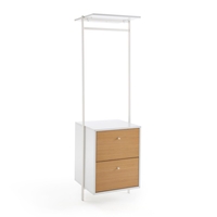 Talis Wardrobe Module: Half-wardrobe + 2 drawers