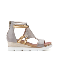 Tapasita Leather Wedge Sandals