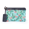 Teresa Flamingo Print Clutch
