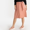 Tie-Waist Wrapover Skirt