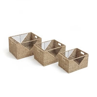 Woven Storage Boxes (Set of 3)