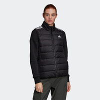 Zip-Up Padded Bodywarmer with High-Neck