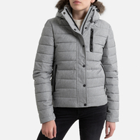 Zip-Up Padded Puffer Jacket