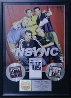 N Sync N*Sync / Home For Christmas / N The Mix 1998 USA award disc