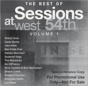 Various-Pop The Best Of Sessions At West 54th - Vol 1 2001 USA CD album ACK63702