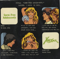 X-Ray Spex Germ Free Adolescents + Sleeve 1978 UK 7" vinyl INT573