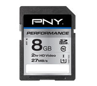 Pny Class 10 Professional SDHC Memory Card - 8GB