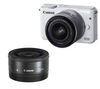 CANON EOS M10 Compact System Camera,  Wide-angle Zoom Lens & Pancake Lens Bundle