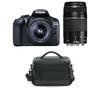 CANON EOS 1300D DSLR Camera with 18-55 mm f/3.5-5.6 & 75-300 mm f/3.5-5.6 Lens with Bag Bundle