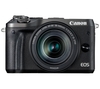 CANON EOS M6 Mirrorless Camera with 18-150 mm f/3.5-6.3 Wide-angle Zoom Lens - Black,  Black