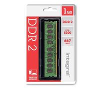 Integral PC2-5300 DDR2 PC Memory - 1GB DIMM RAM