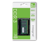 Integral PC3-8500 DDR3 Laptop Memory - 2GB SODIMM RAM