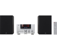 JVC UX-D427S Wireless Traditional Hi-Fi System - Silver,  Silver
