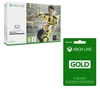 MICROSOFT Xbox One S with FIFA 17 & 3 Month Xbox LIVE Gold Membership Bundle - 1 TB,  Gold