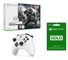 MICROSOFT Xbox One S with Gears of War 4,  Wireless Controller & Xbox LIVE Gold Membership Bundle,  Gold