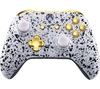MICROSOFT Xbox One Wireless Controller - 3D White & Gold,  White