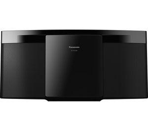 PANASONIC SC-HC200EB-K Bluetooth Flat Panel Hi-Fi System - Black,  Black