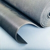 Fine Ribbed Rubber Matting Grey