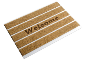 Modern Welcome Mat 2 Sizes