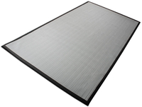 Outdoor Carpet with Border Grey